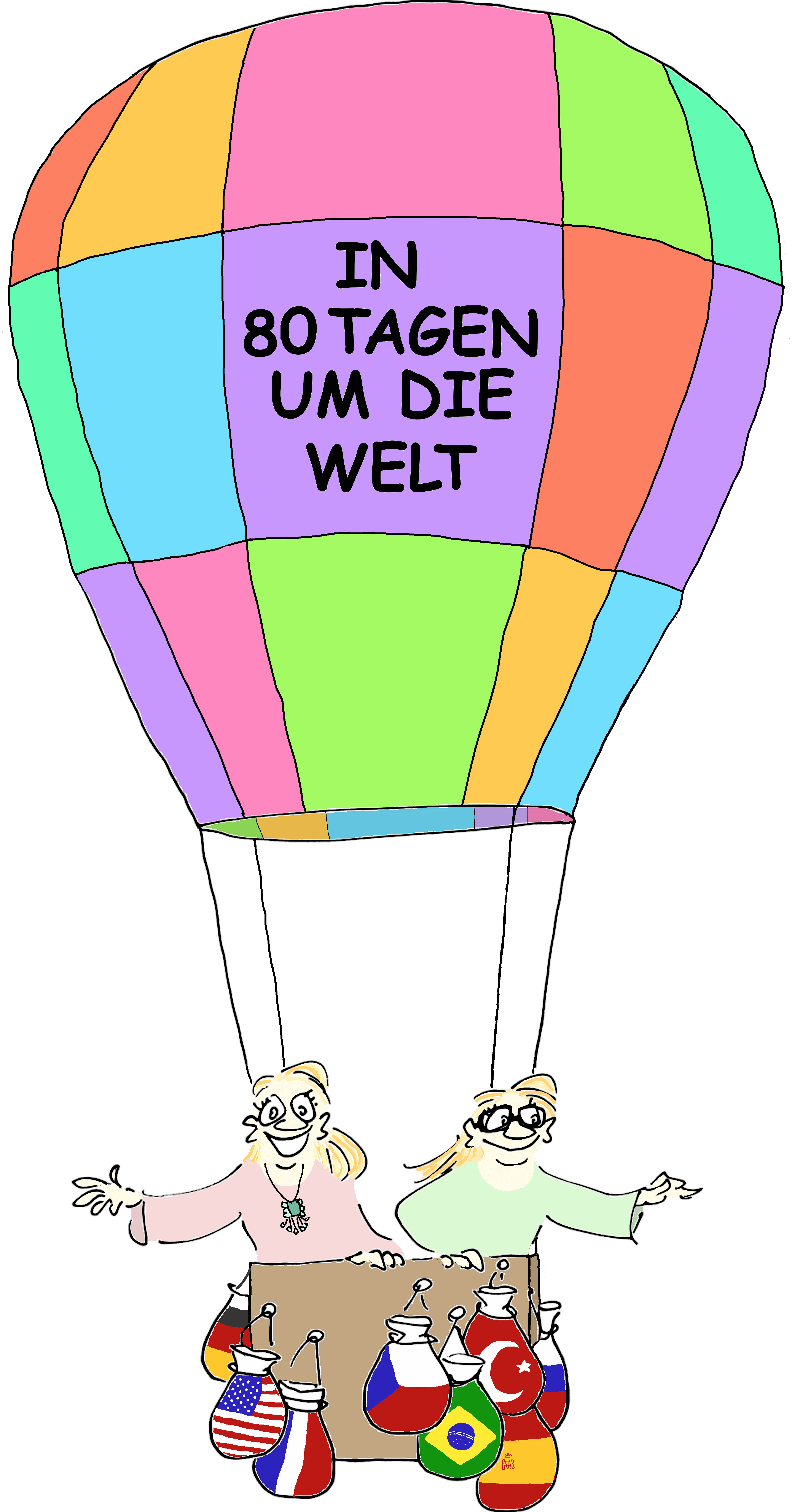In 80 Tagen um die Welt - CL DML Balloon
