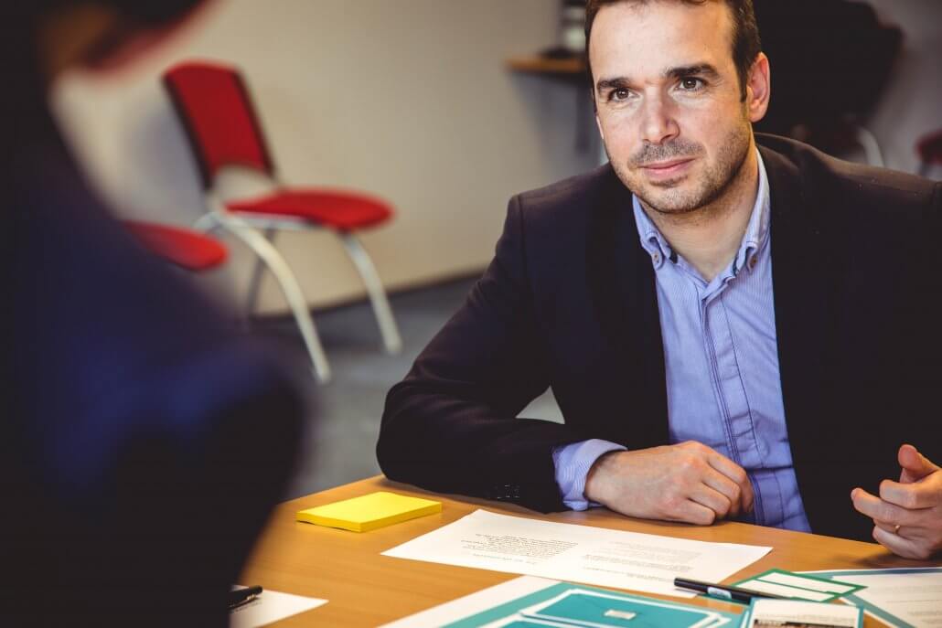 Individueller Kurs Mann bei Einzelunterricht, individuell angepasst