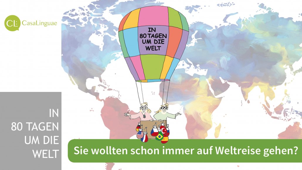 In 80 Tagen um die Welt - CL: Flyer